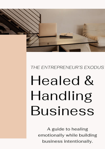 The Entrepreneur's Exodus E-Book